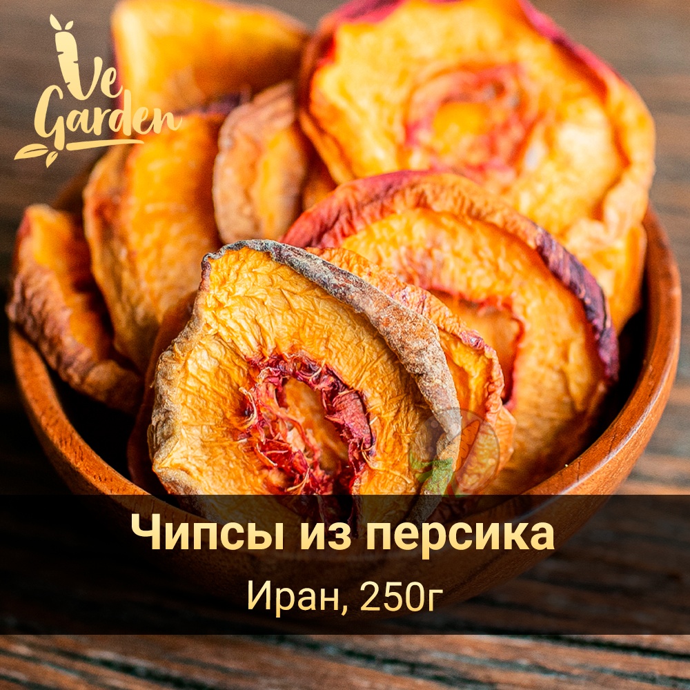 Персик чипсы фото