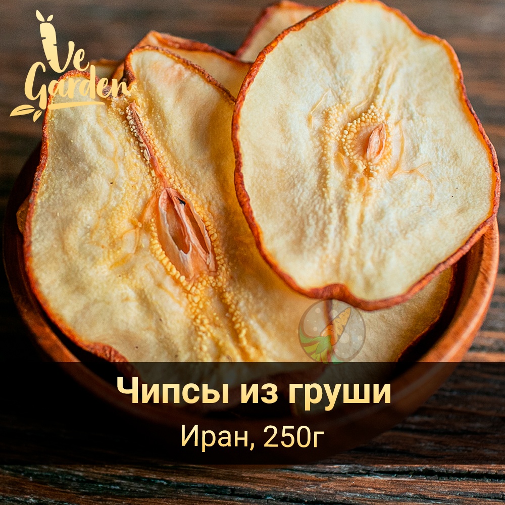 Груша чипсы фото