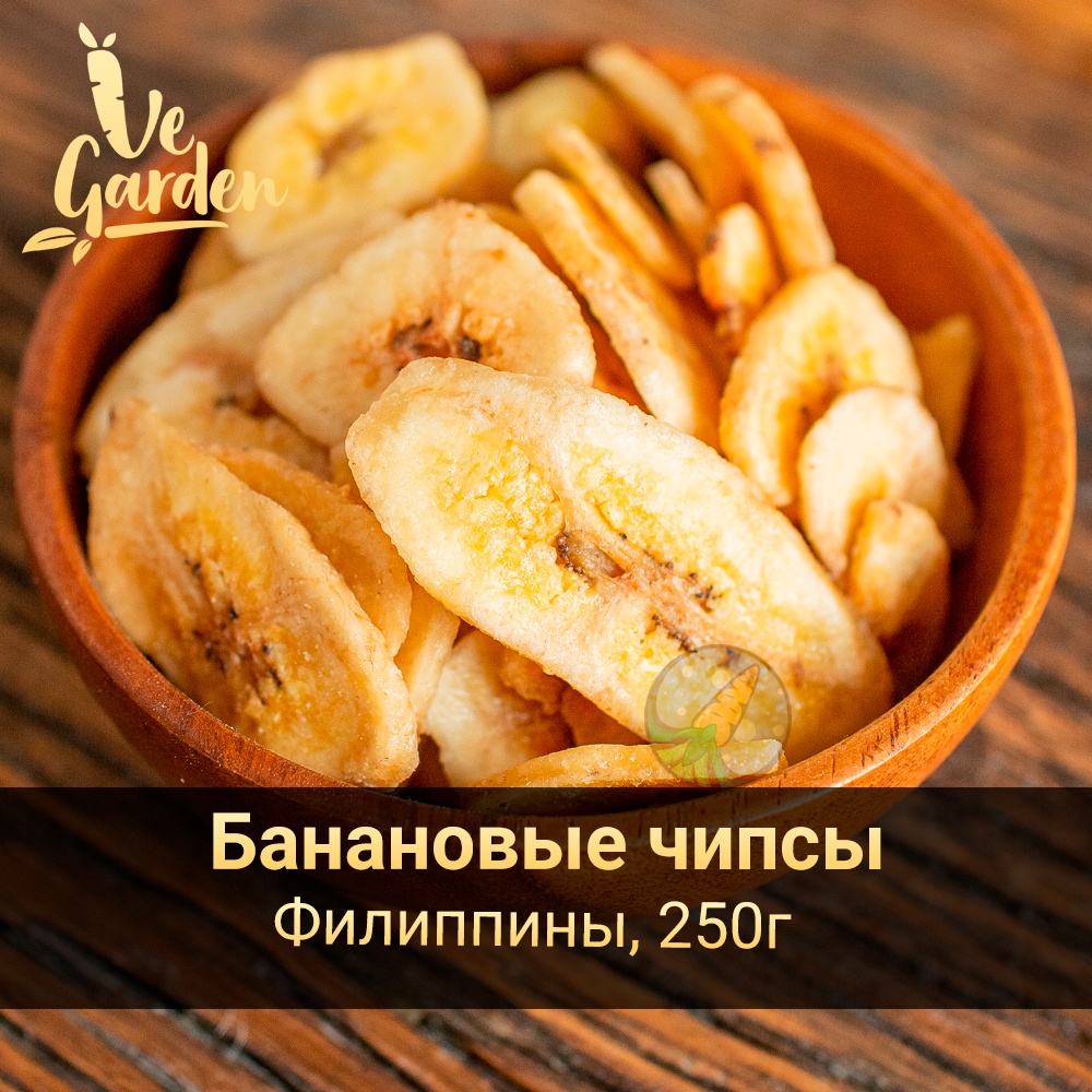 Банановые чипсы Филиппины фото