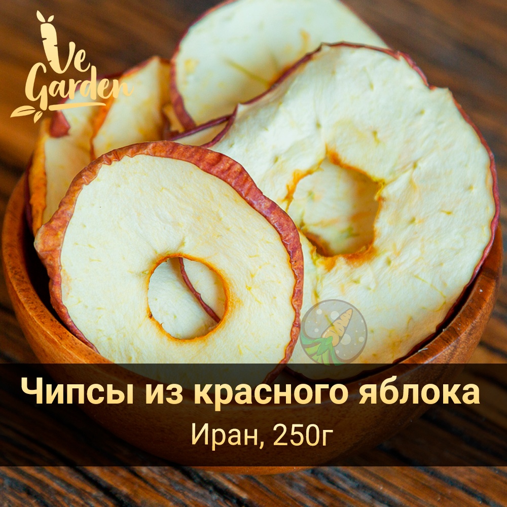 Яблоко красное чипсы фото